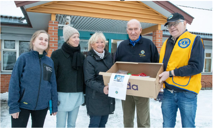 ​ Lions gir bort 100 matkasser til jul: 